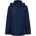 America bélelt női parka, sötétkék (R50731R)
