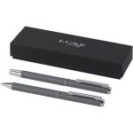 Lucetto újraalumínium golyóstoll és rollerball tollkészlet, szürke (10783882)