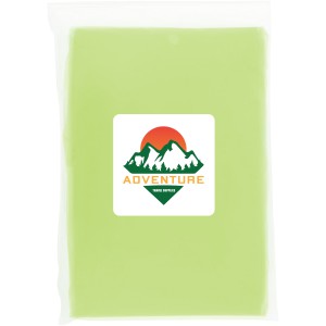 Mayan újraműanyag esőkabát tokban, lime (esőkabát)