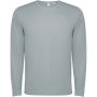 Roly Estoril hosszúujjú unisex póló, szürke