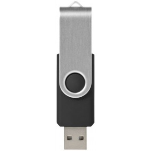 Rotate Basic pendrive, fekete (raktári) (pendrive)
